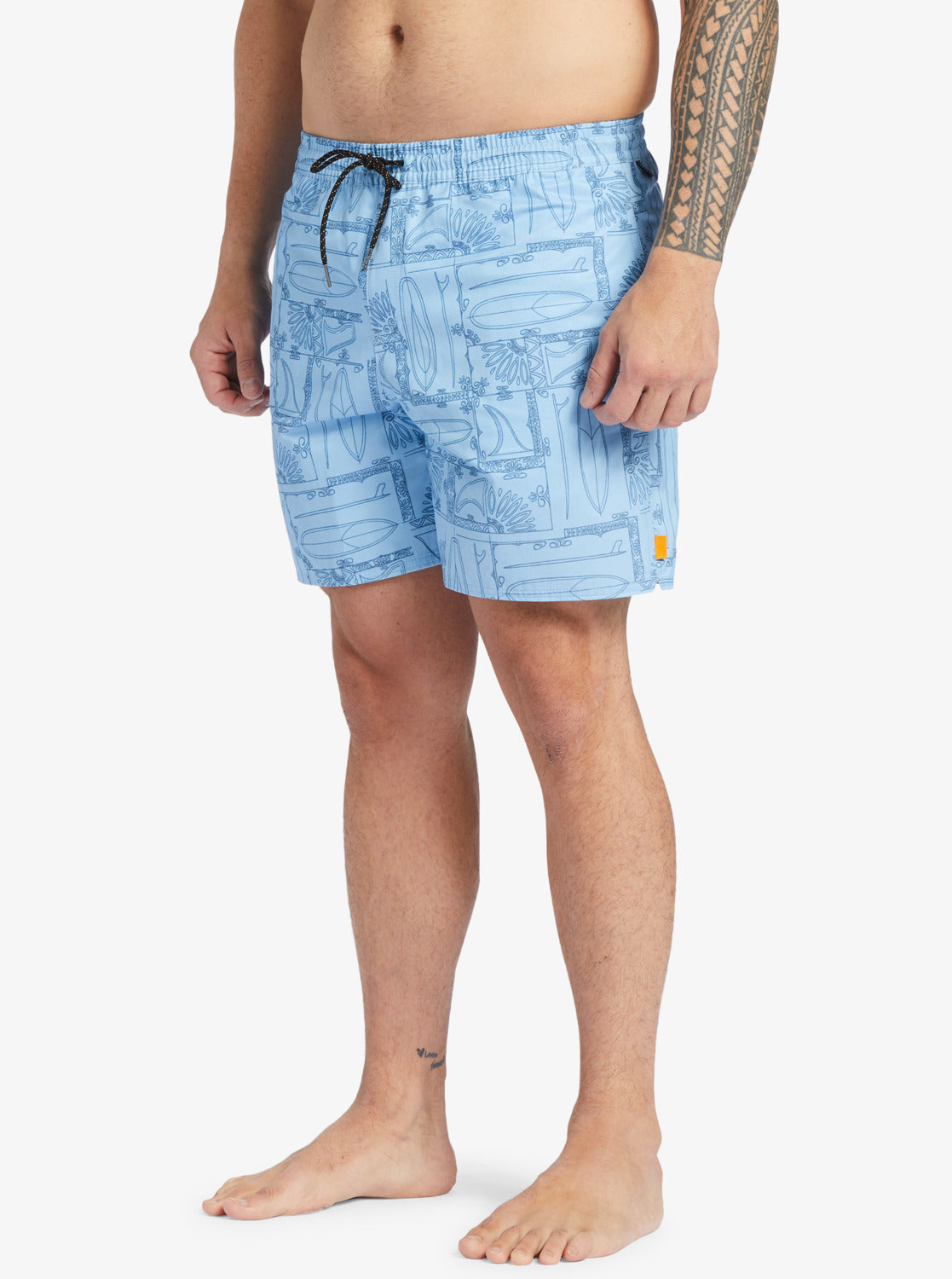 Waterman Longboard Volley 17" Elastic Waist Shorts