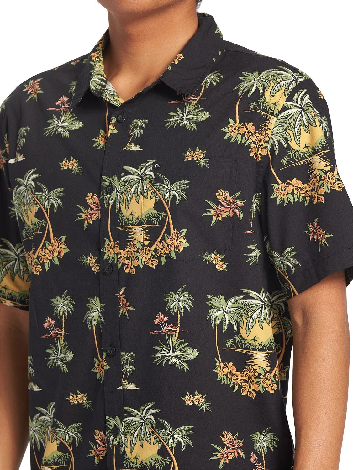 Palm Spritz Short Sleeve Woven Shirt