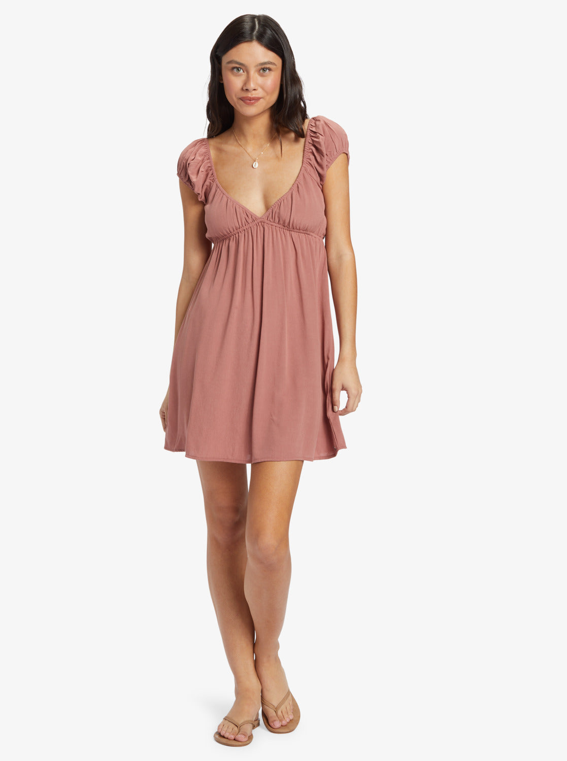 Sandy Shores Dress Solid Dress