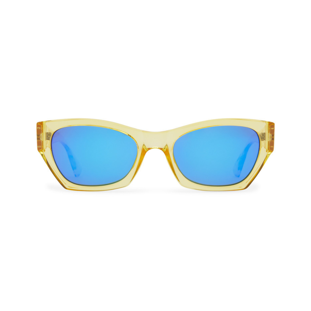 Stray Sunglasses - Yellow/Blue