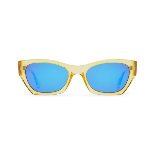 Stray Sunglasses - Yellow/Blue