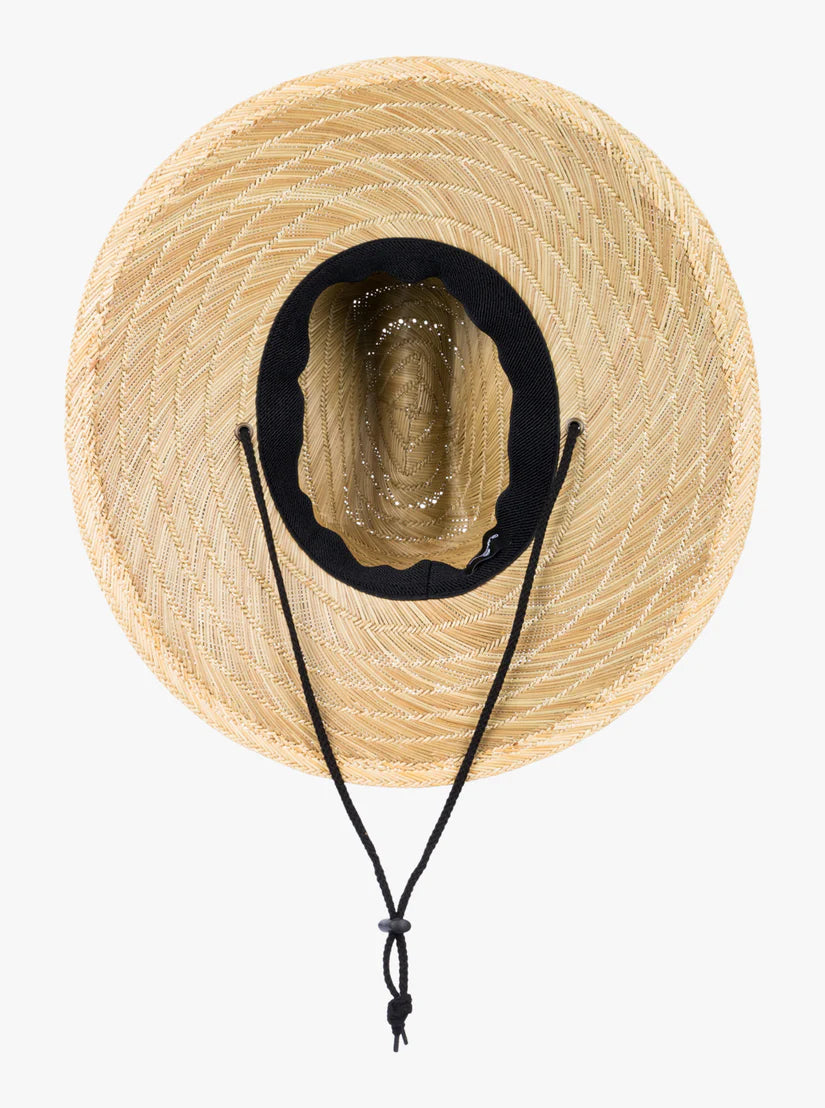 Pierside Straw Lifeguard Hat